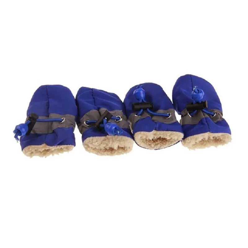Zapatos para maskotas mas frioleras, con forro interior, antideslizantes e impermeables