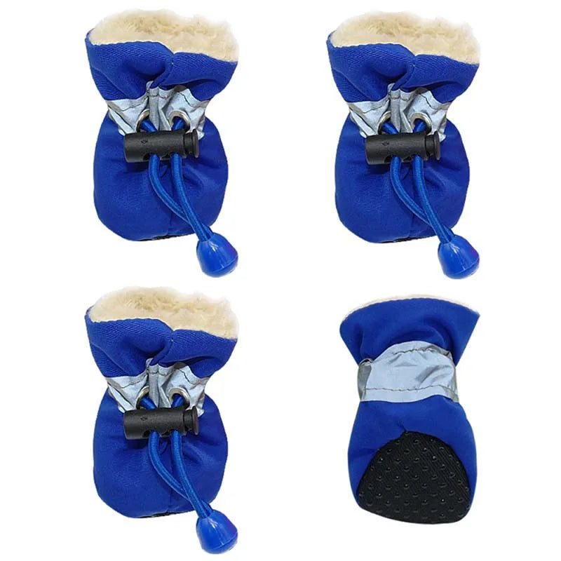 Zapatos para maskotas mas frioleras, con forro interior, antideslizantes e impermeables