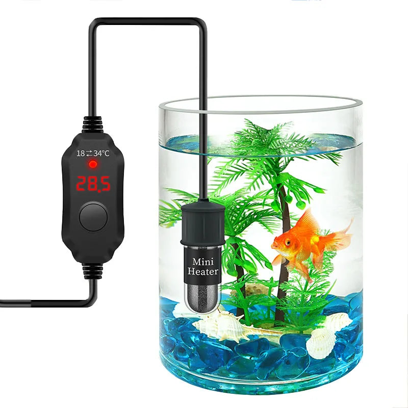 Acuario, mini varilla calefactora USB