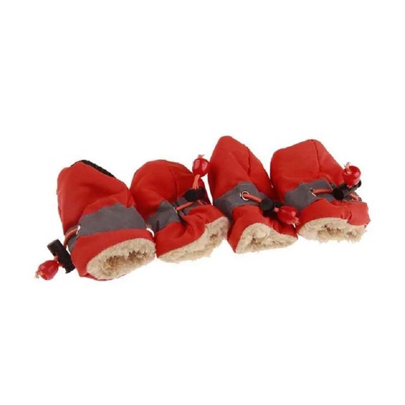 Zapatos para maskotas mas frioleras, con forro interior, antideslizantes e impermeables