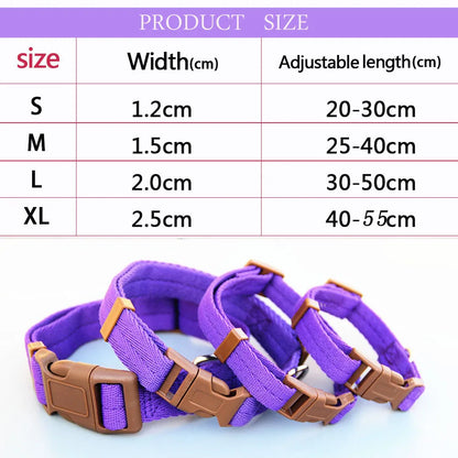 Collar ajustable para perros, gatos.