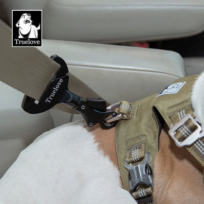 Hebilla de refuerzo para maskotas para el cinturón de seguridad de coche