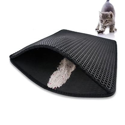Arena para gatos, almohadilla de EVA de doble capa.