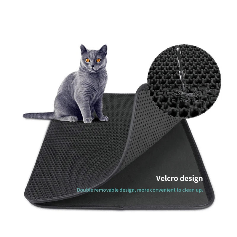 Arena para gatos, almohadilla de EVA de doble capa.