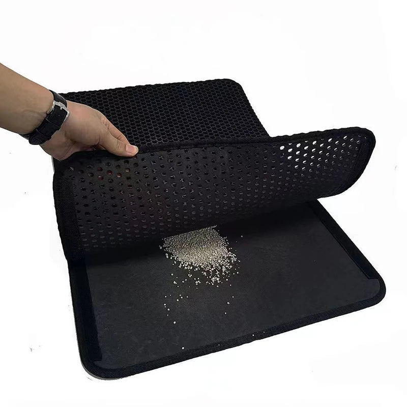 Arena para gatos, almohadilla de EVA de doble capa.