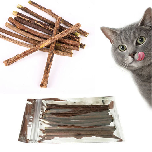 Palitos para gatos para masticar con hierba gatera natural