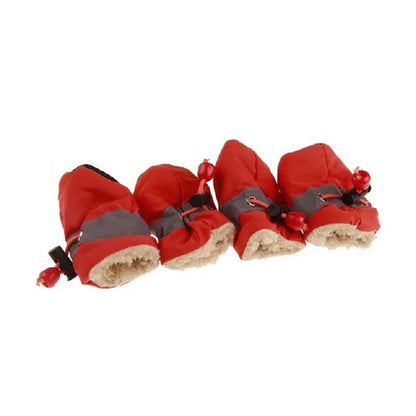 Zapatos para maskotas mas frioleras, con forro interior, antideslizantes e impermeables